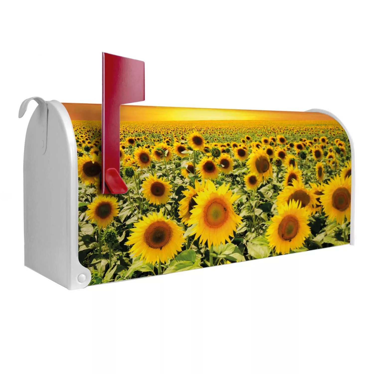 Banjado Amerikanischer Briefkasten Weiß 48x22x16cm US Mailbox Letterbox Pos günstig online kaufen