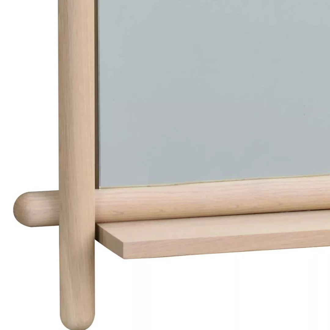 Garderoben Spiegel aus Eiche White Wash massiv modern günstig online kaufen