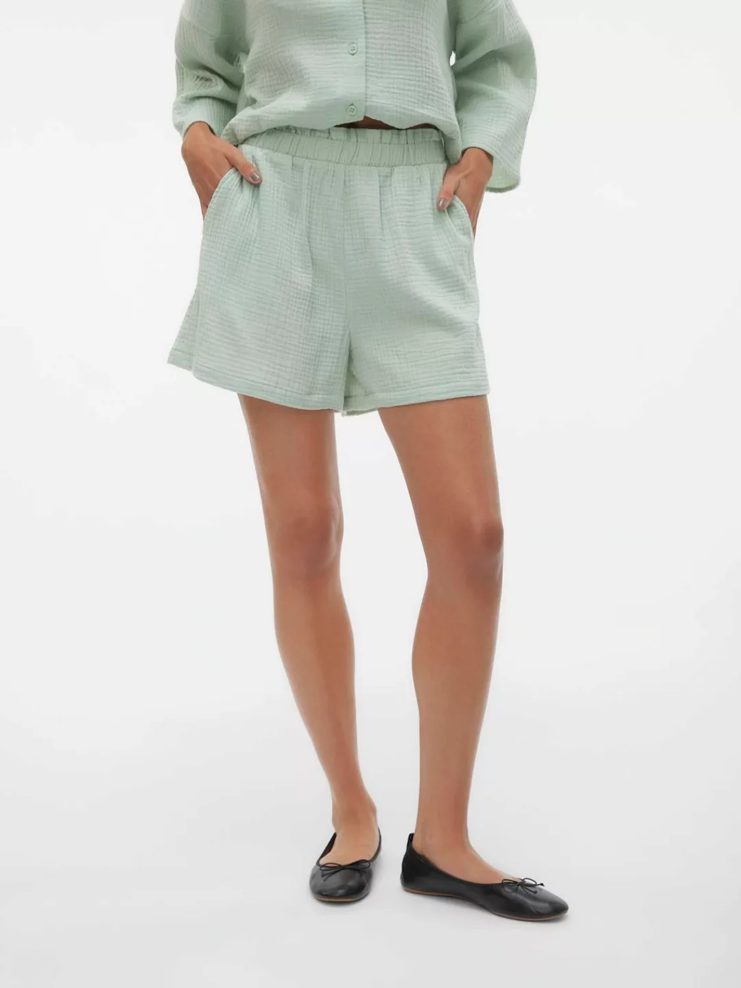 Vero Moda Shorts "VMNATALI HW SHORTS NOOS" günstig online kaufen
