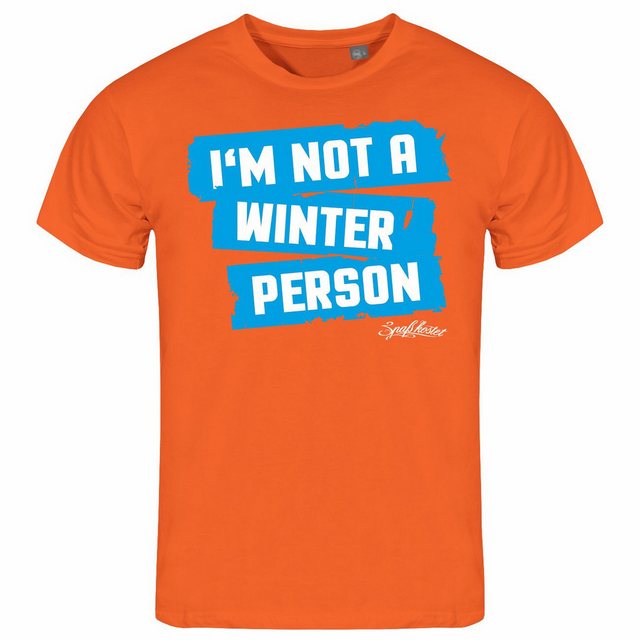 deinshirt Print-Shirt Herren T-Shirt Im not a winter person Funshirt mit Mo günstig online kaufen