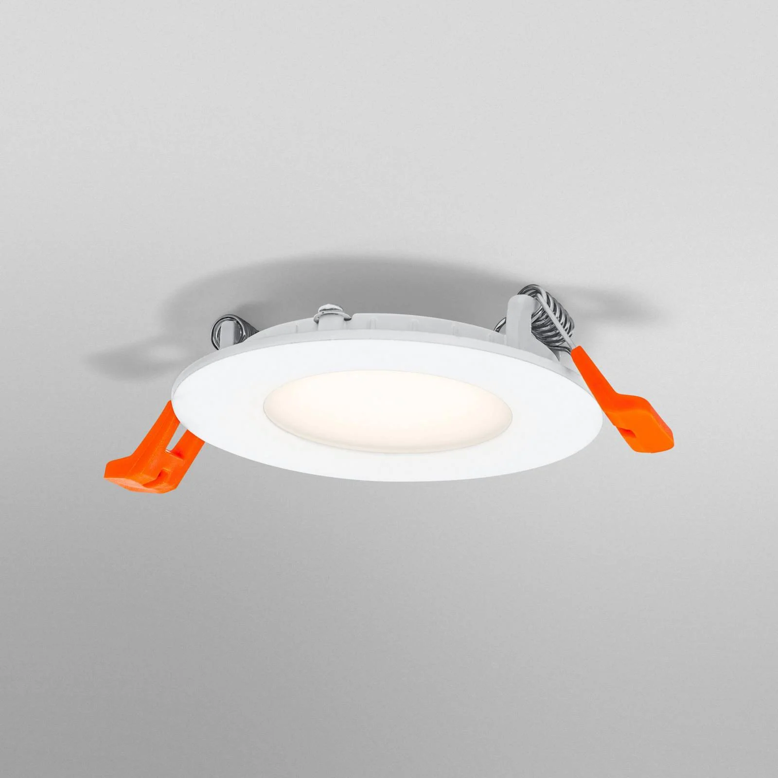 OSRAM LED-Deckeneinbauleuchte SLIM, Ø 9 cm, 3.000 K, weiß günstig online kaufen