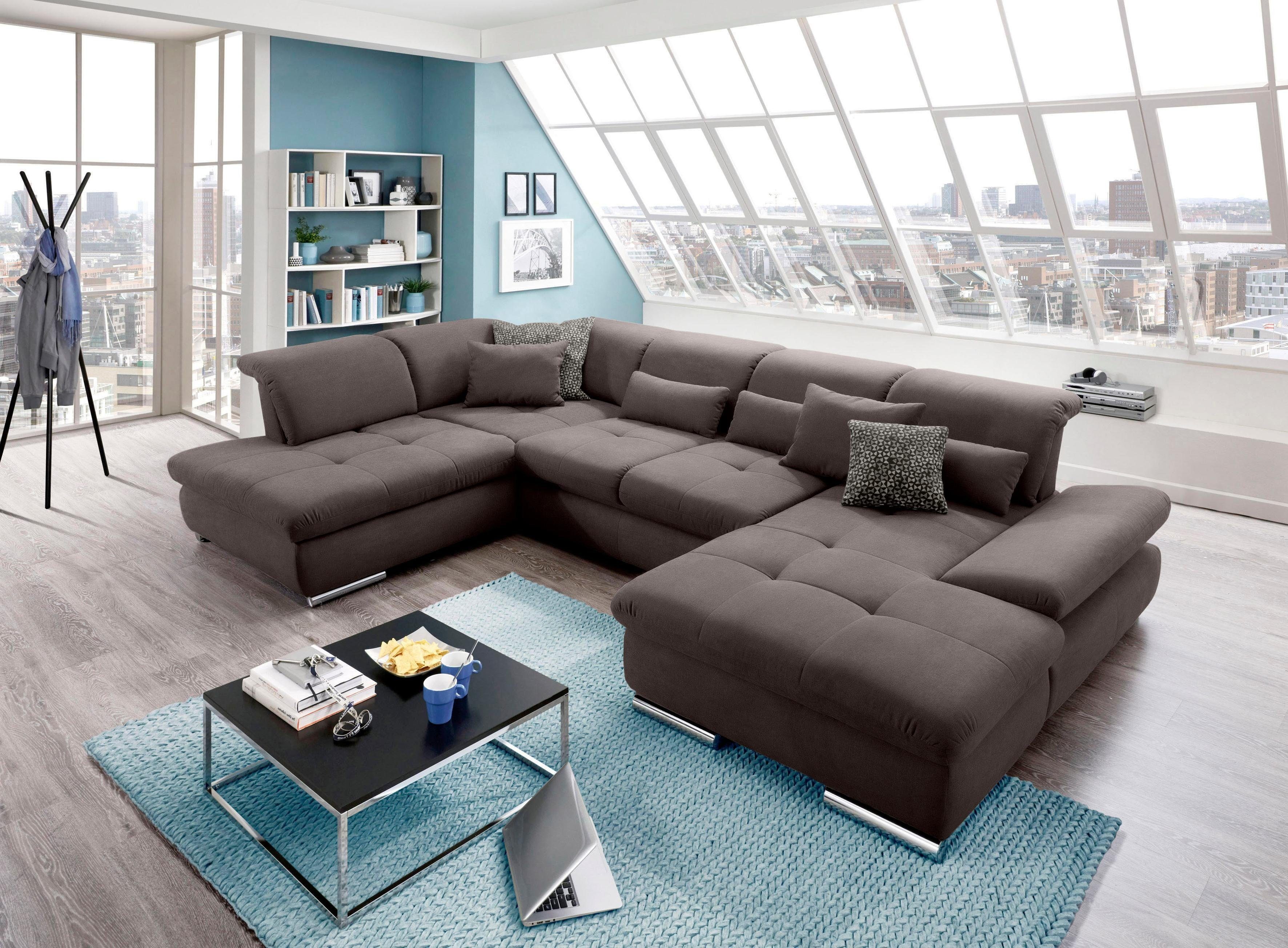 set one by Musterring Wohnlandschaft "SO 4100 komfortable Federkernunterfed günstig online kaufen