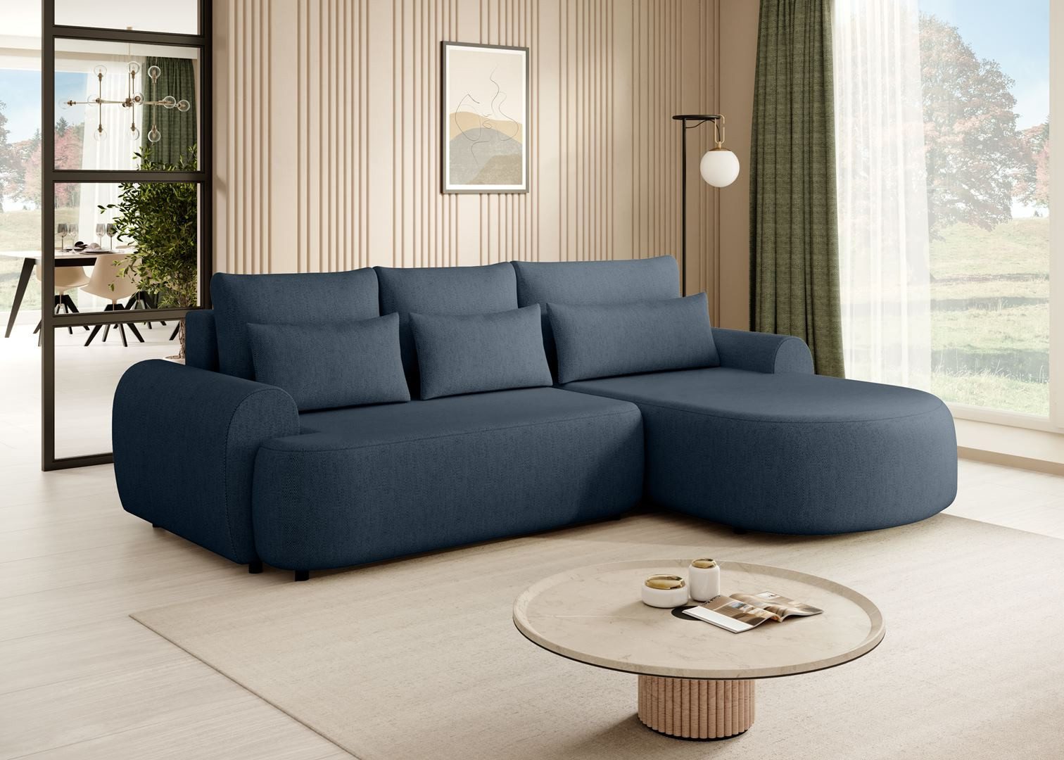 Beautysofa Ecksofa OLIVIO, mit Bettkasten Bretie:266 günstig online kaufen
