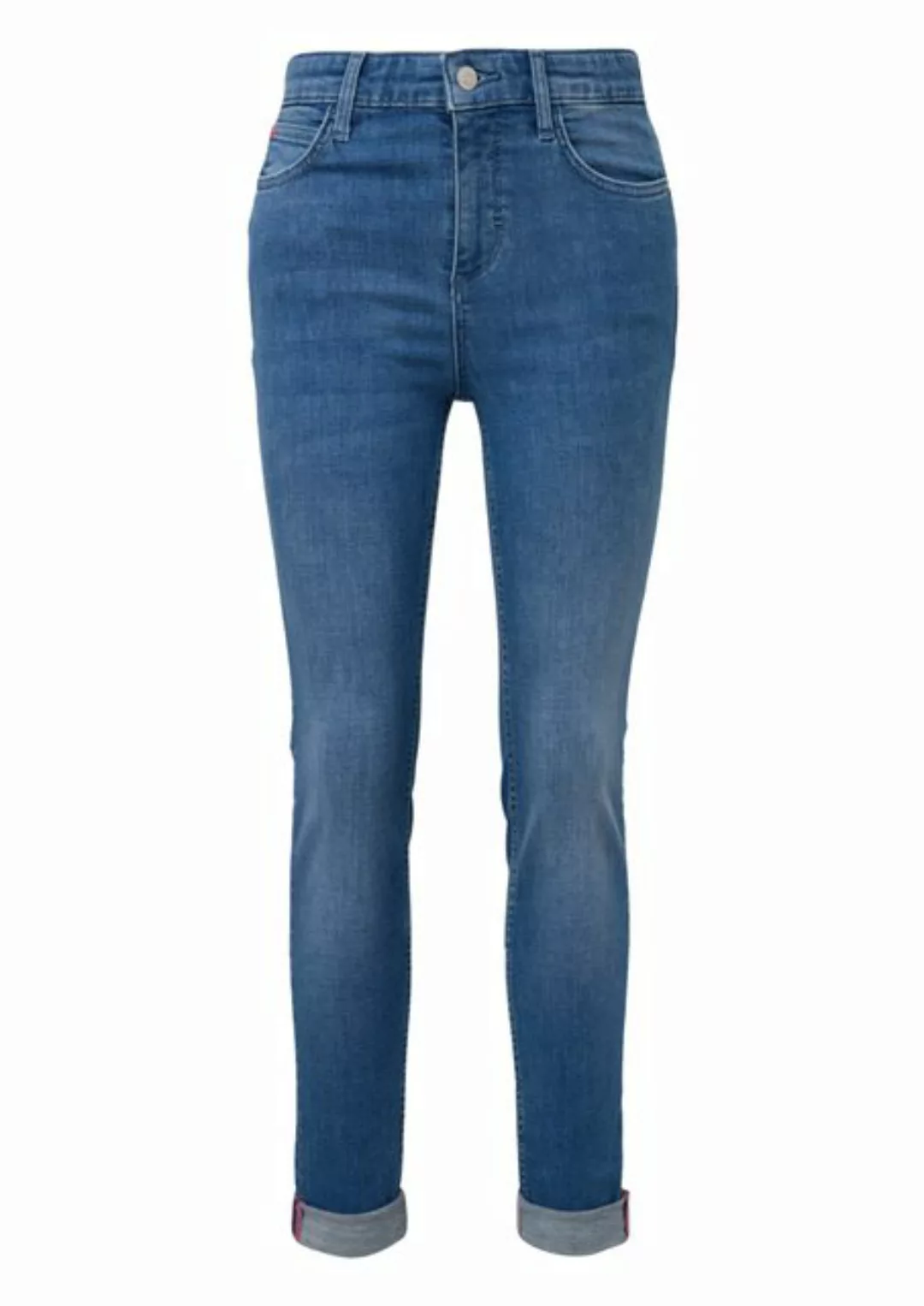 comma casual identity 5-Pocket-Jeans Skinny: Jeans mit Saum zum Aufrollen K günstig online kaufen