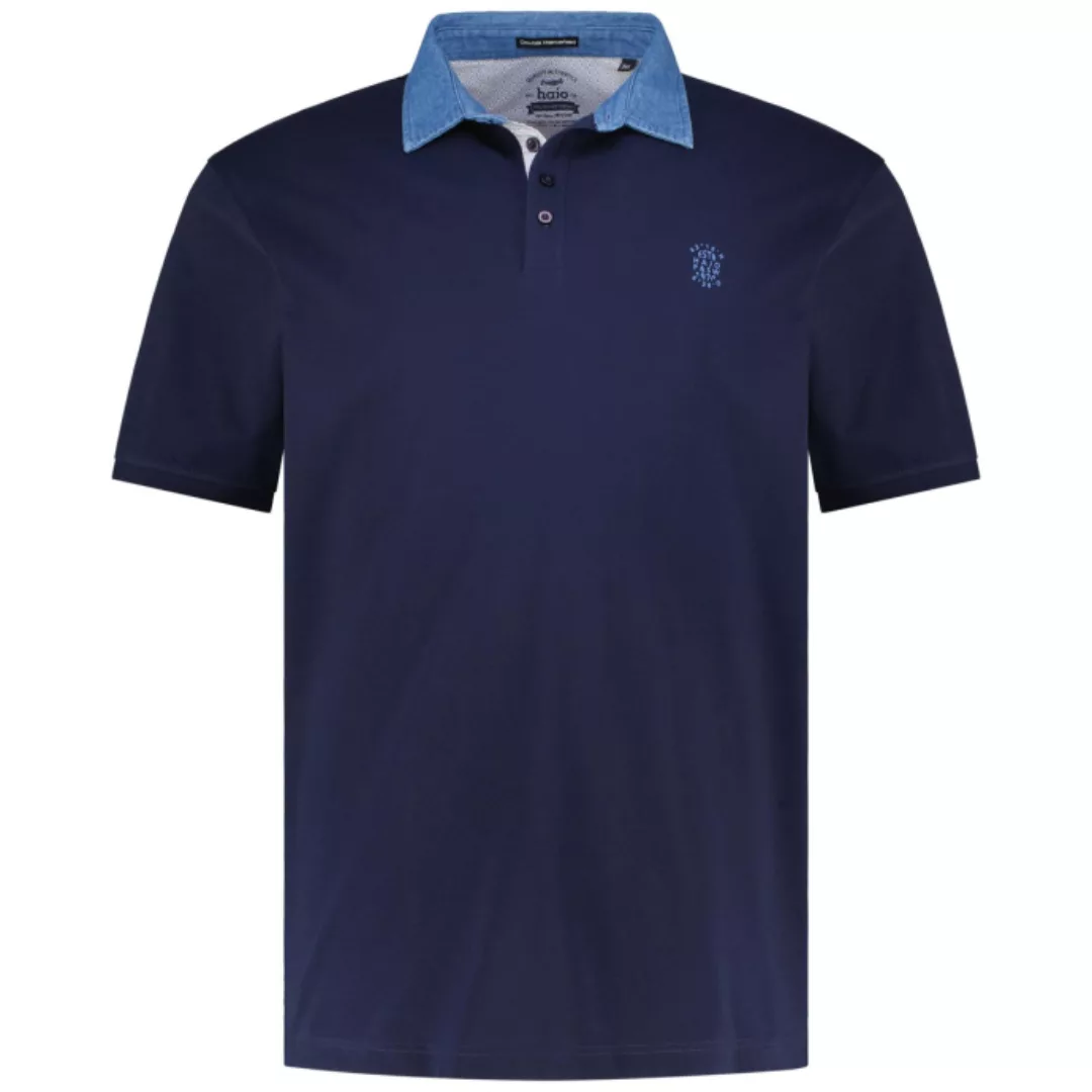 Hajo Poloshirt mit Jeanskragen günstig online kaufen
