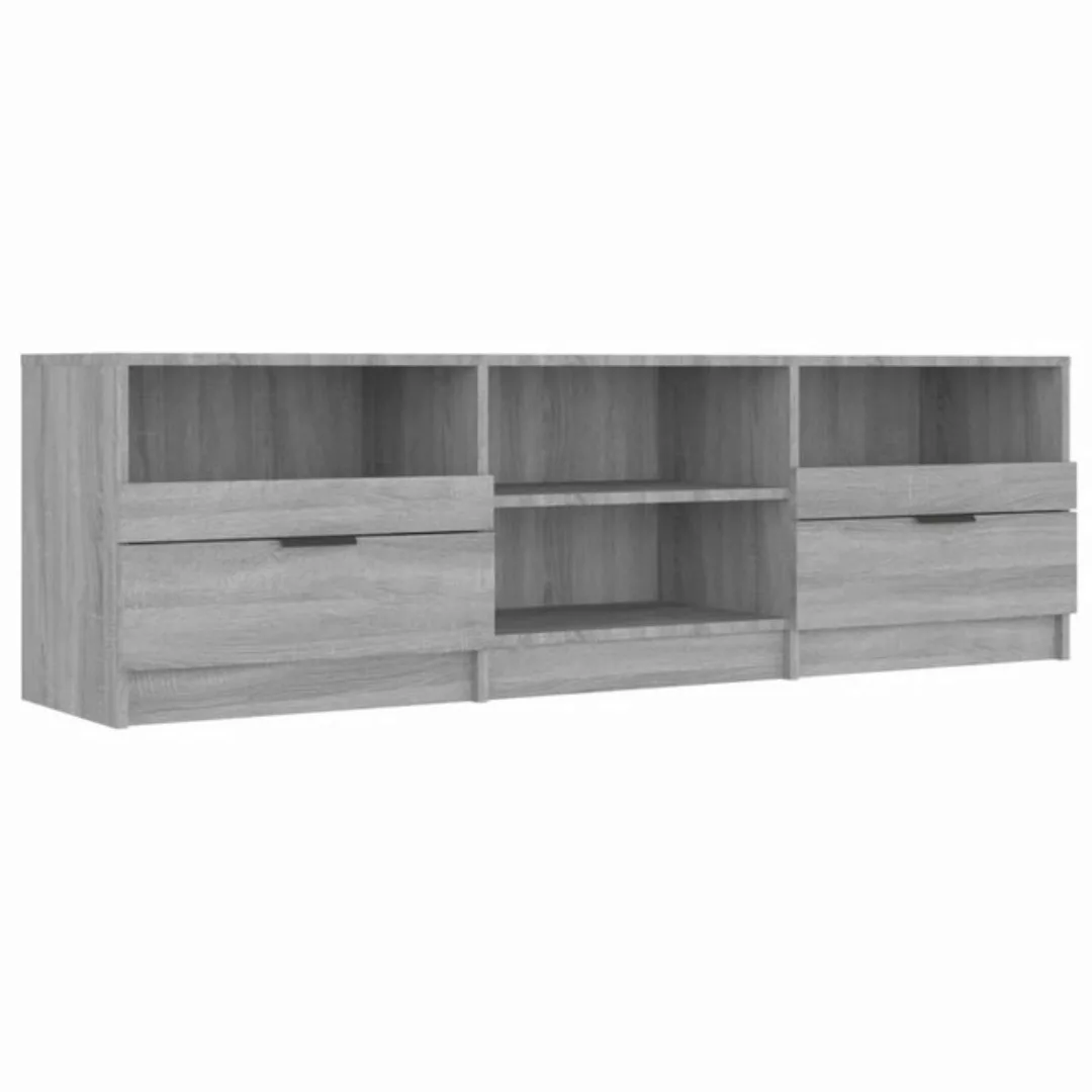 vidaXL TV-Schrank TV-Schrank Grau Sonoma 150x33,5x45 cm Spanplatte Lowboard günstig online kaufen