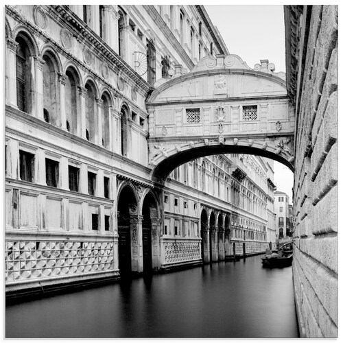 Artland Glasbild »Seufzerbrücke«, Italien, (1 St.), in verschiedenen Größen günstig online kaufen