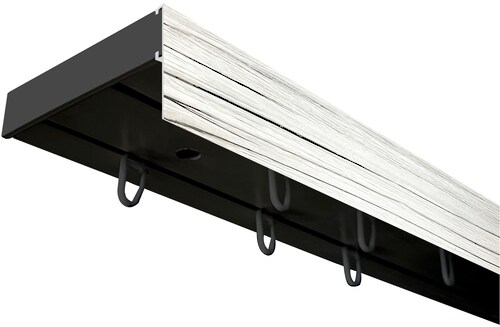 SN DECO GROUP Gardinenschiene »Vorhangschiene SH mit Blende«, 2 läufig-läuf günstig online kaufen