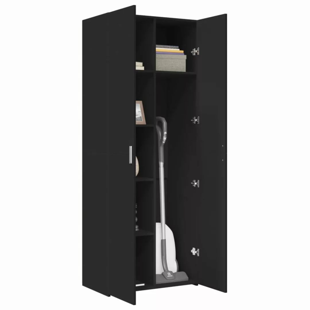 vidaXL Highboard Highboard Schwarz 70x42,5x185 cm günstig online kaufen