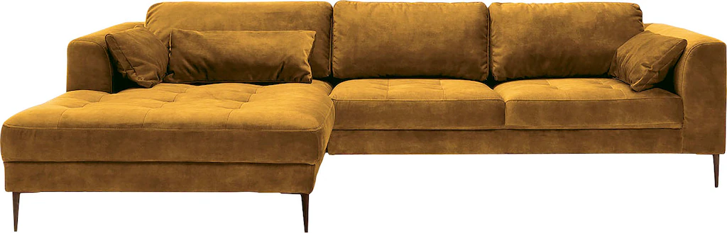 TRENDMANUFAKTUR Ecksofa "Luzi, wahlweise mit Schlaffunktion & Bettkasten. L günstig online kaufen