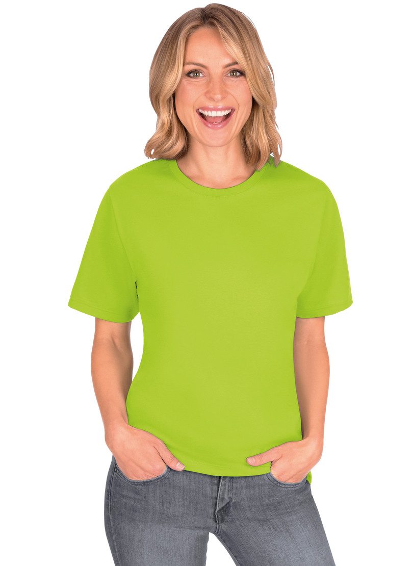 Trigema T-Shirt "TRIGEMA T-Shirt DELUXE Baumwolle", (1 tlg.) günstig online kaufen