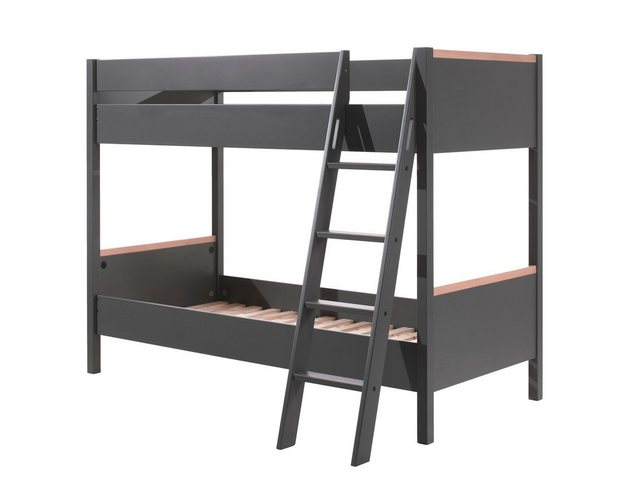 58 aufm Kessel Bettgestell Etagenbett Kariotta 210x139x160 Massivholz+Holzw günstig online kaufen