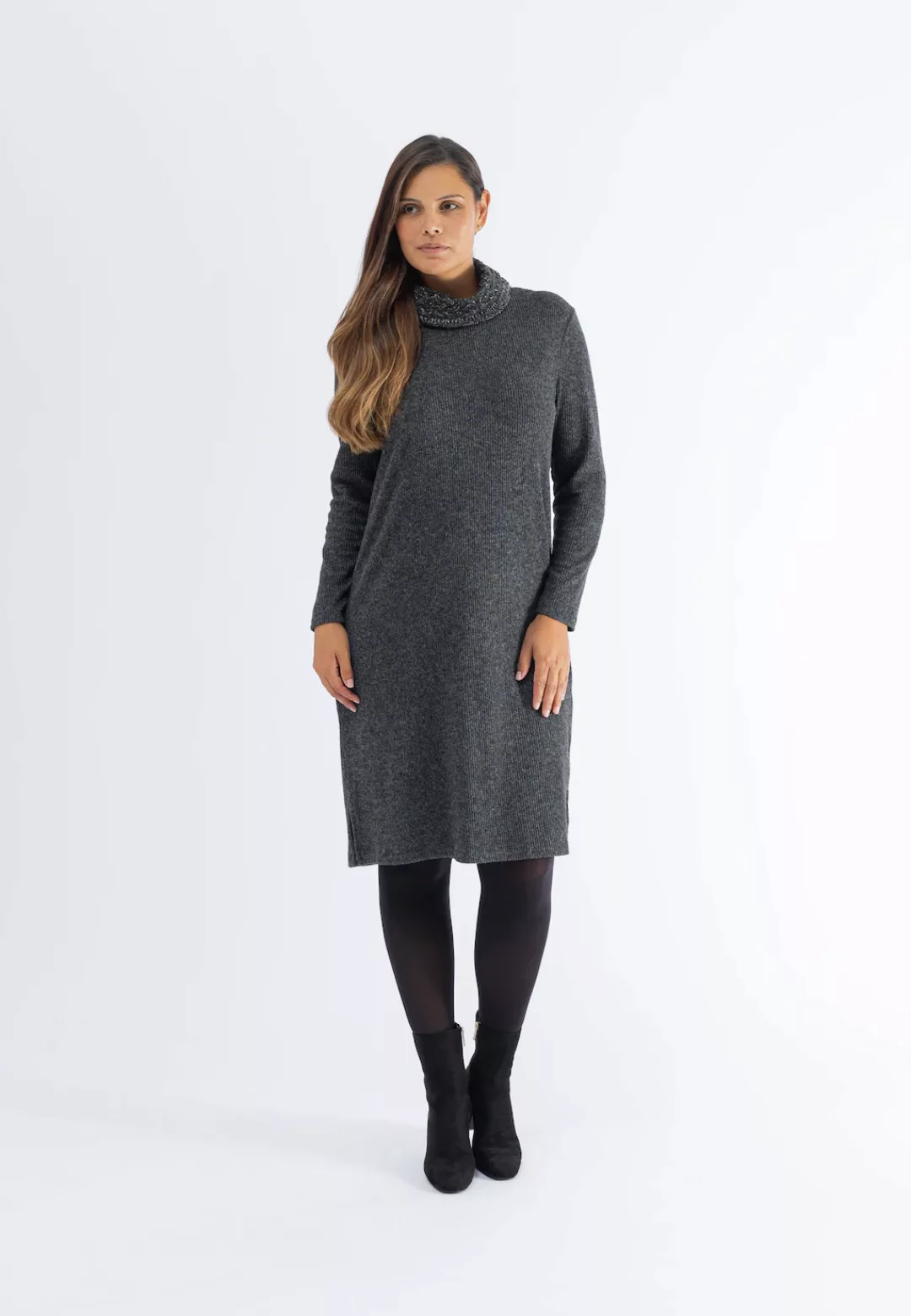 October Jerseykleid, mit hochabschließendem Kragen günstig online kaufen