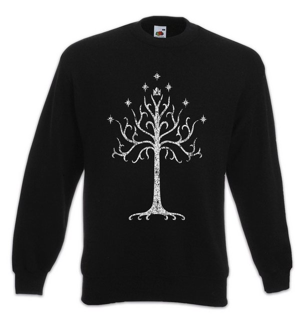 Urban Backwoods Sweatshirt White Tree Sweatshirt Lord of Herr der Mordor Go günstig online kaufen