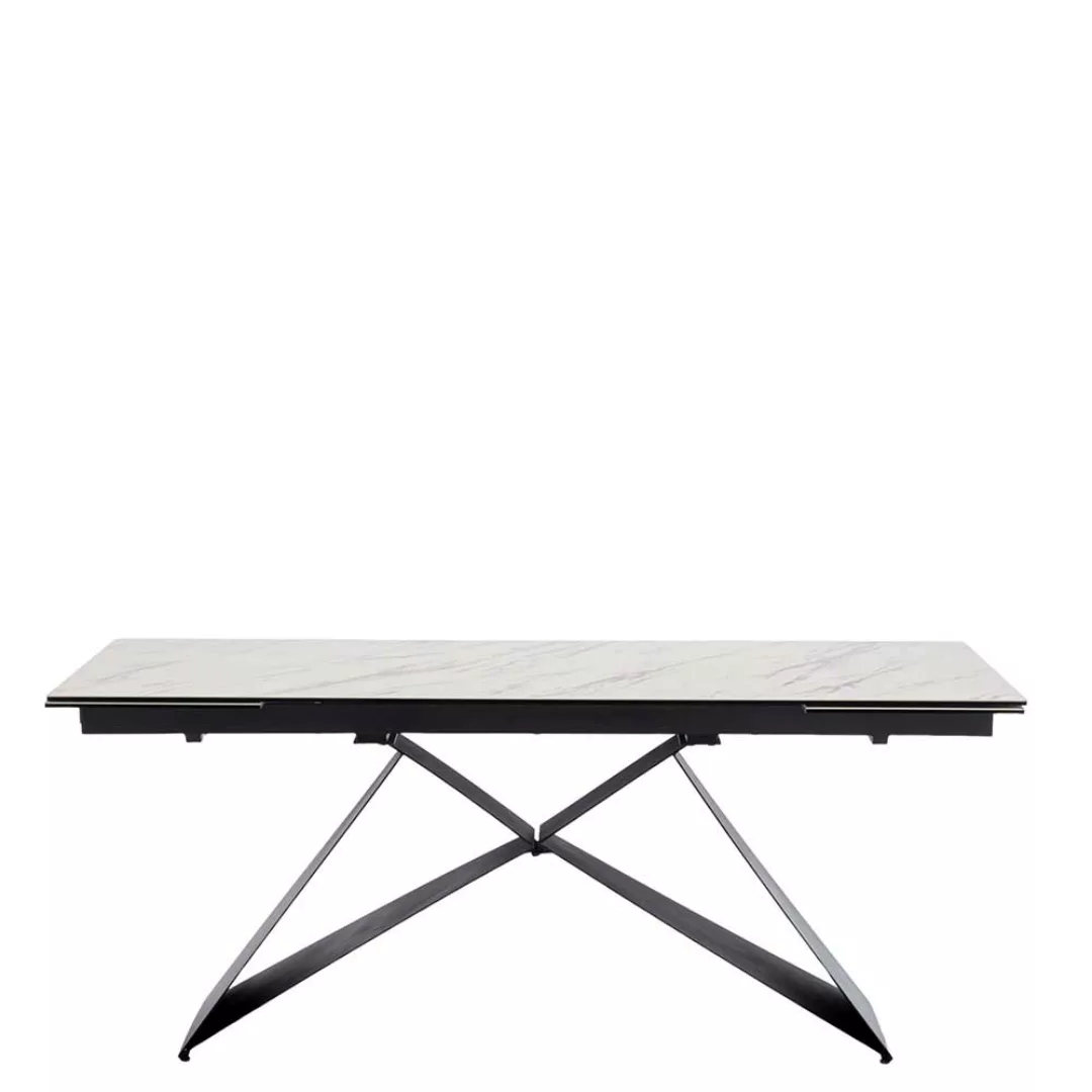 Esszimmer Tisch modern mit Keramikplatte zwei Einlegeplatten günstig online kaufen