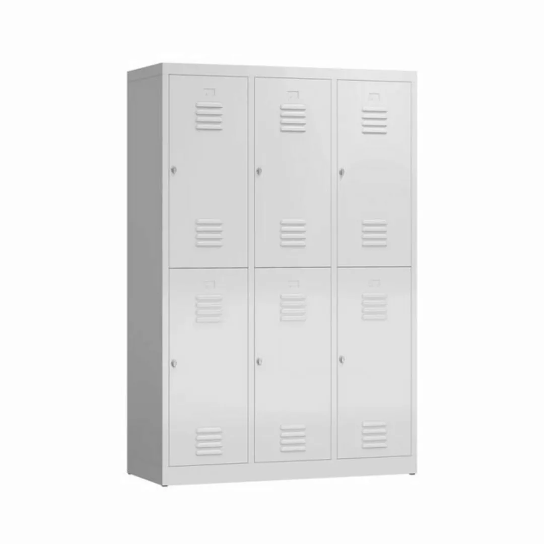 möbel-direkt.de Garderobenschrank Metallspind ClassiX Double Premium (Kompl günstig online kaufen