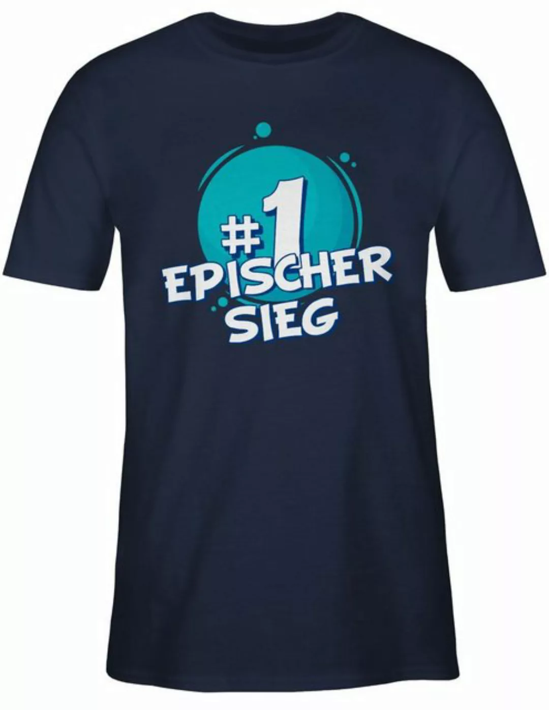 Shirtracer T-Shirt #1 Epischer Sieg Nerd Geschenke günstig online kaufen