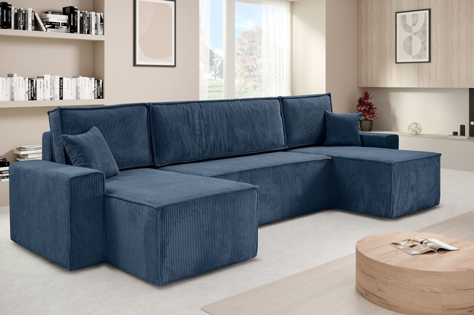 Beautysofa Ecksofa mit Bettkasten, im Cordstoff günstig online kaufen