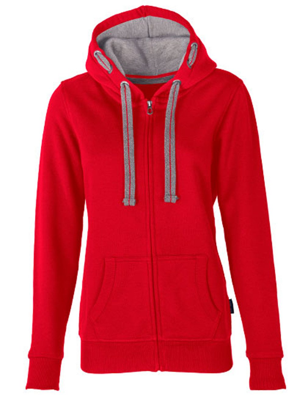 HRM Kapuzensweatjacke Frauen Sweatjacke mit Kapuze günstig online kaufen