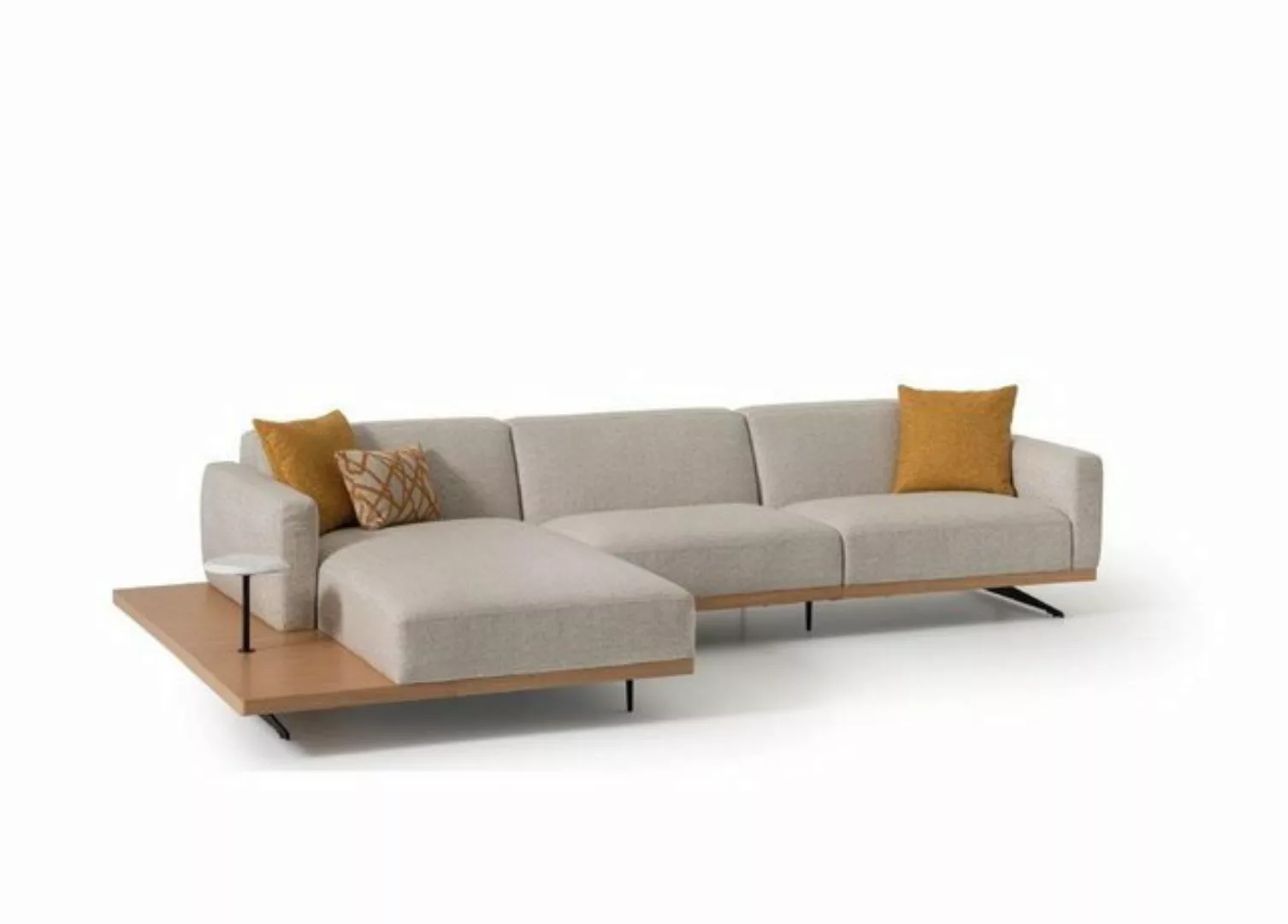 JVmoebel Ecksofa Stoff Ecksofa Couch Polster Wohnlandschaft Eckgarnitur Cou günstig online kaufen