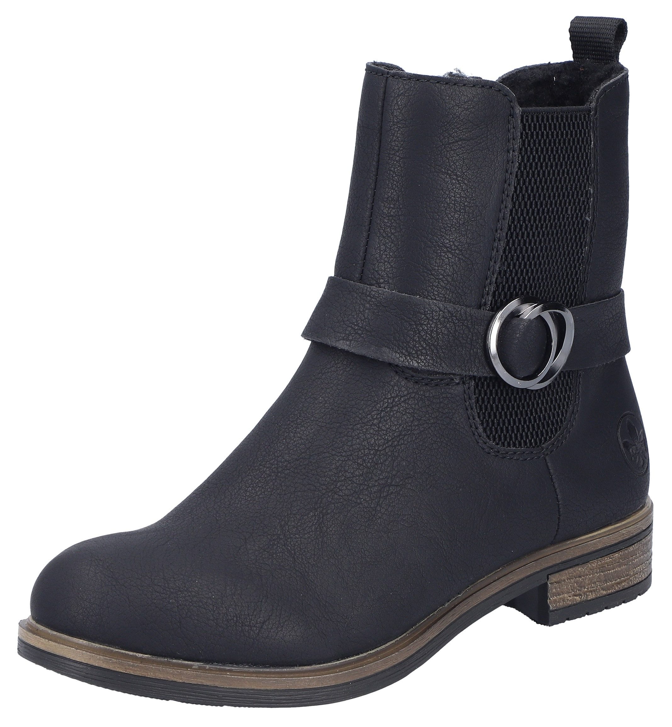 Rieker Winterstiefelette, Chelseaboots, Boots, Blockabsatz, mit günstig online kaufen
