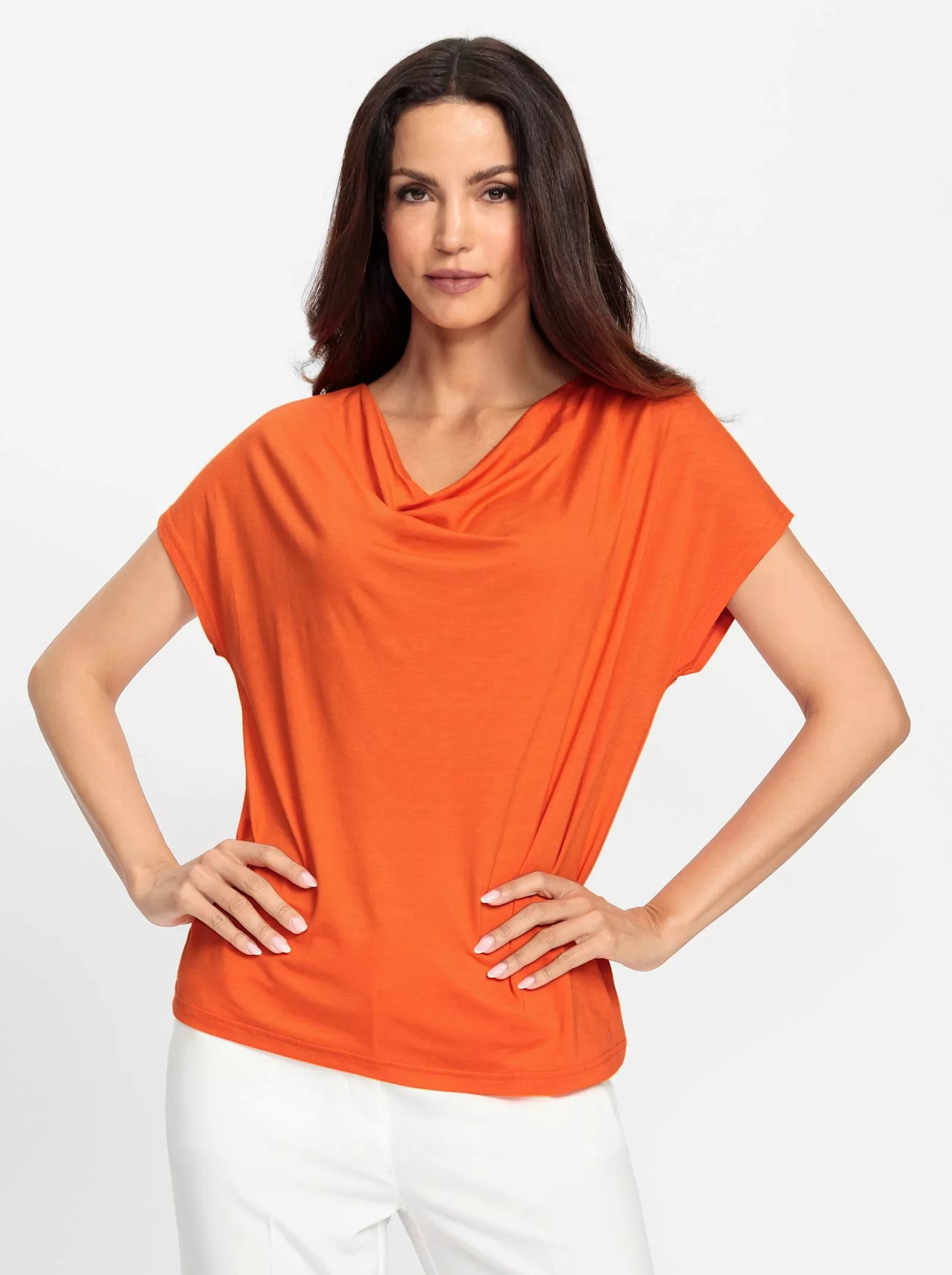 heine Wasserfallshirt "Wasserfallshirt", (1 tlg.) günstig online kaufen