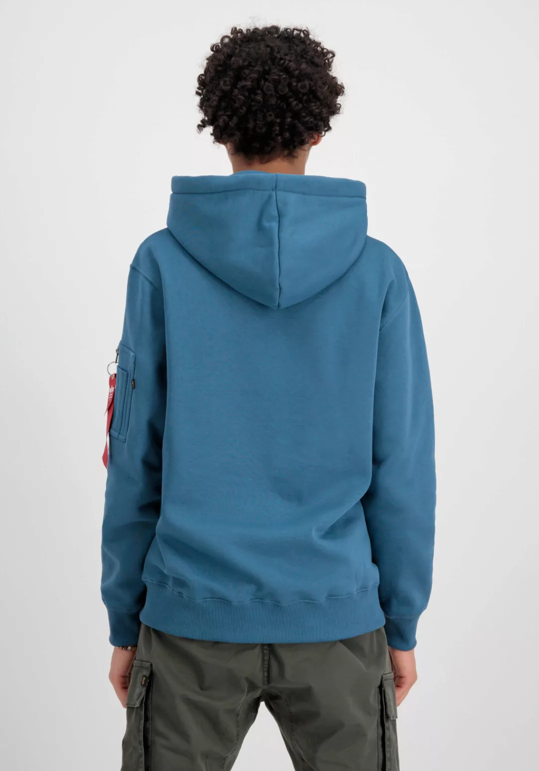 Alpha Industries Hoodie "Alpha Industries Men - Hoodies Half Logo Foam Hood günstig online kaufen