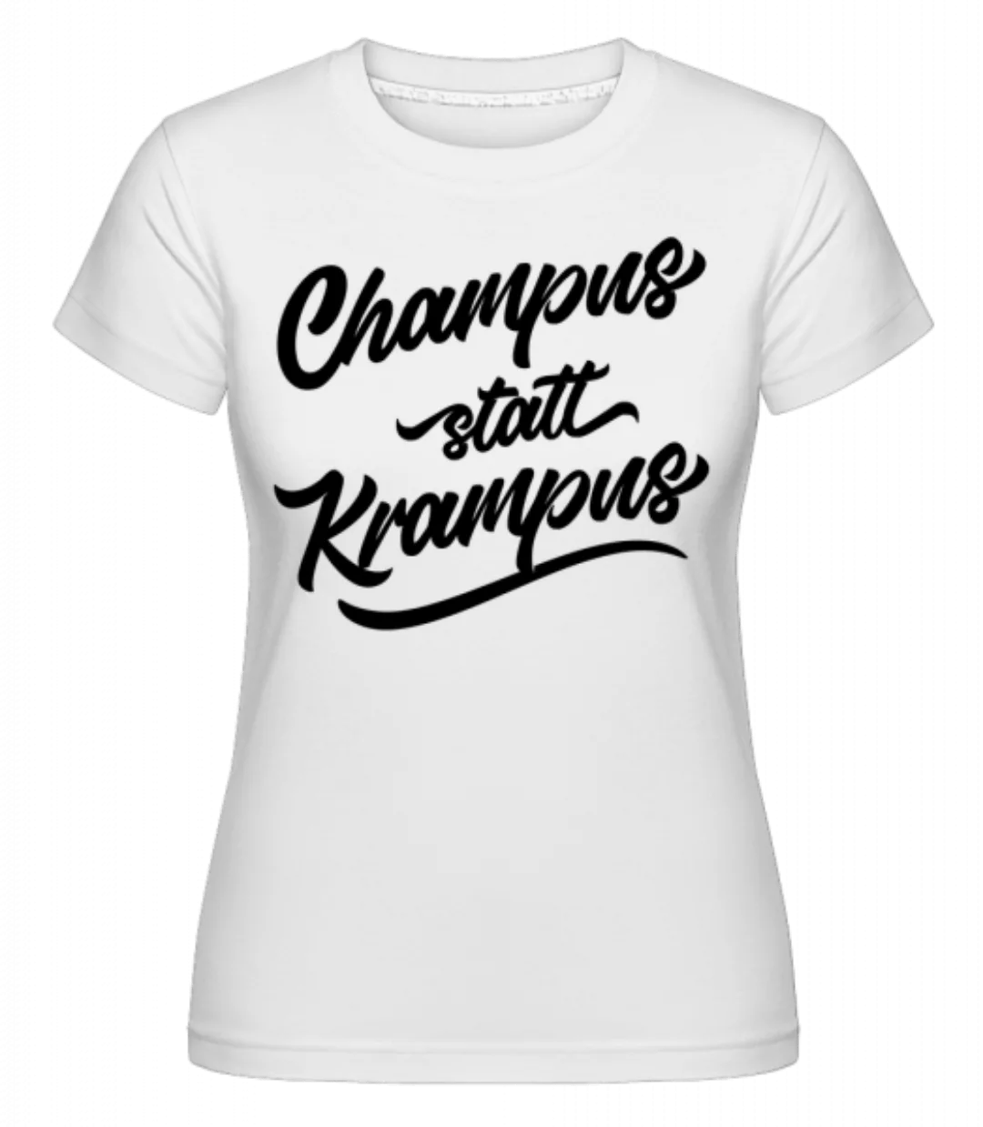 Champus Statt Krampus · Shirtinator Frauen T-Shirt günstig online kaufen