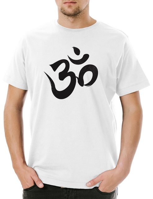 Urban Backwoods Print-Shirt Om Sign Logo Herren T-Shirt Indien ShIva Buddha günstig online kaufen