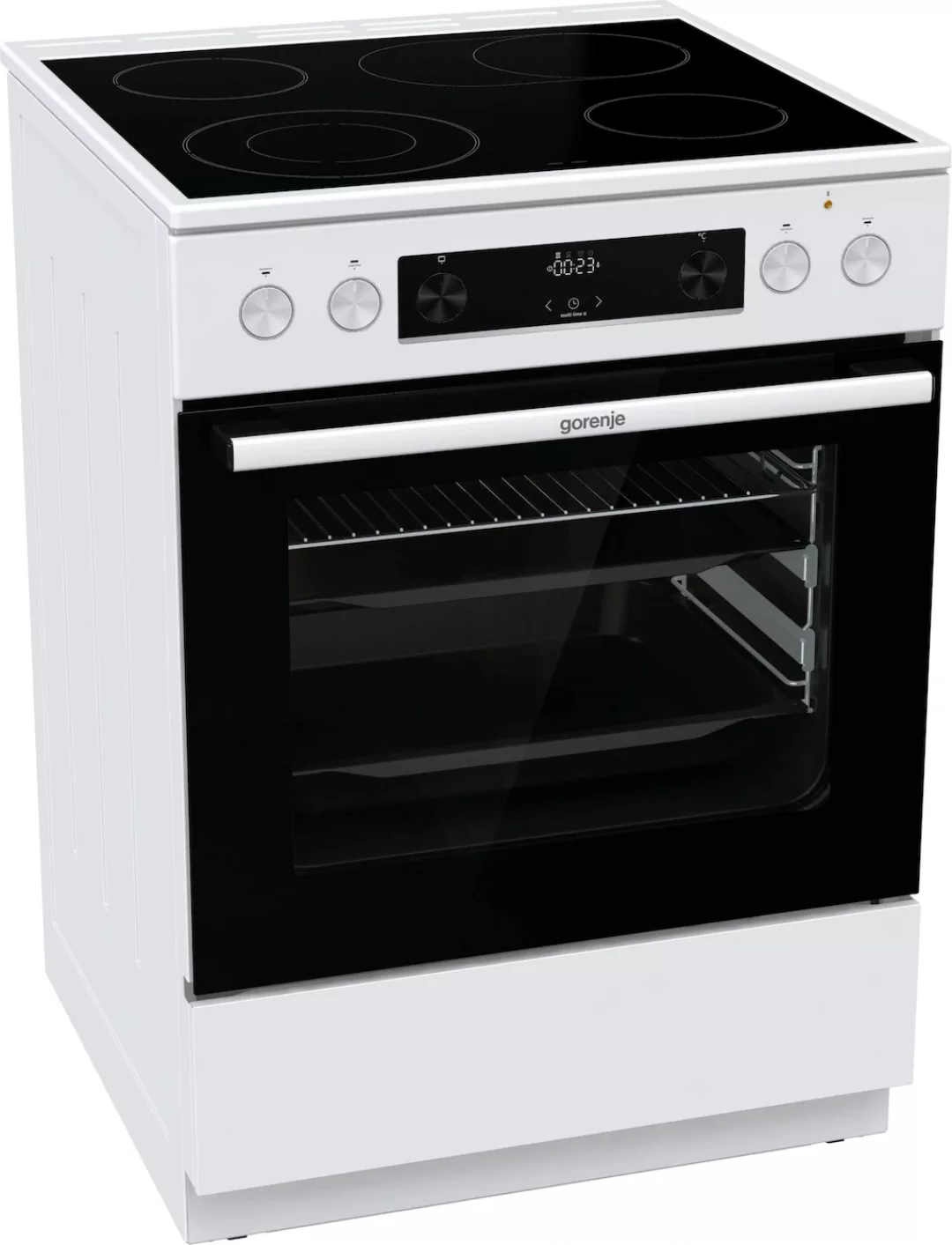 Gorenje Stand-Elektroherd GECS6C70WPA weiß B/H/T: ca. 60x85x60 cm günstig online kaufen