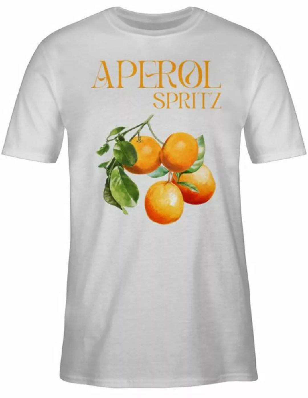 Shirtracer T-Shirt Aperol Spritz Orangen Aperol Kostüm Karneval & Fasching günstig online kaufen