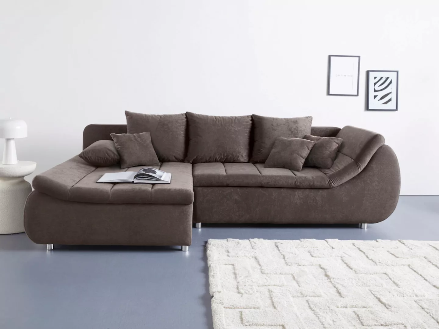 INOSIGN Ecksofa "Imola L-Form" günstig online kaufen