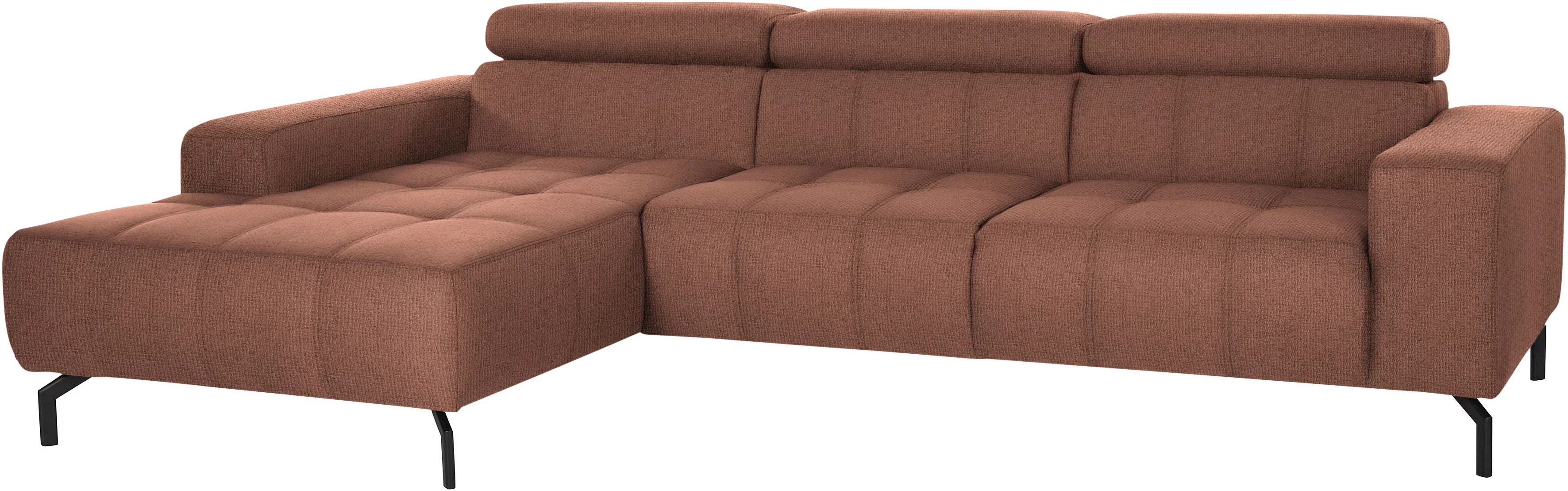 DOMO collection Ecksofa "Cunelli L-Form", wahlweise inklusive 6-fach verste günstig online kaufen