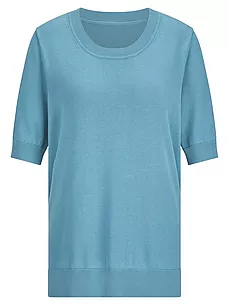 Rundhals-Pullover Emilia Lay blau günstig online kaufen