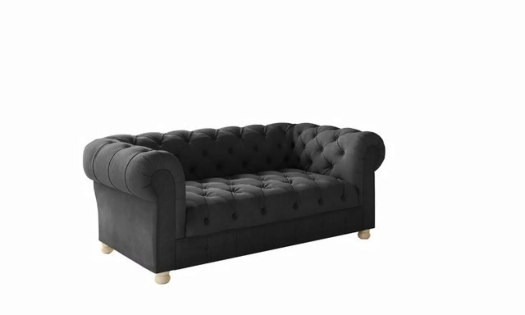 Kaiser Möbel Chesterfield-Sofa Zweisitzer, elegant, klassisch, schick in el günstig online kaufen