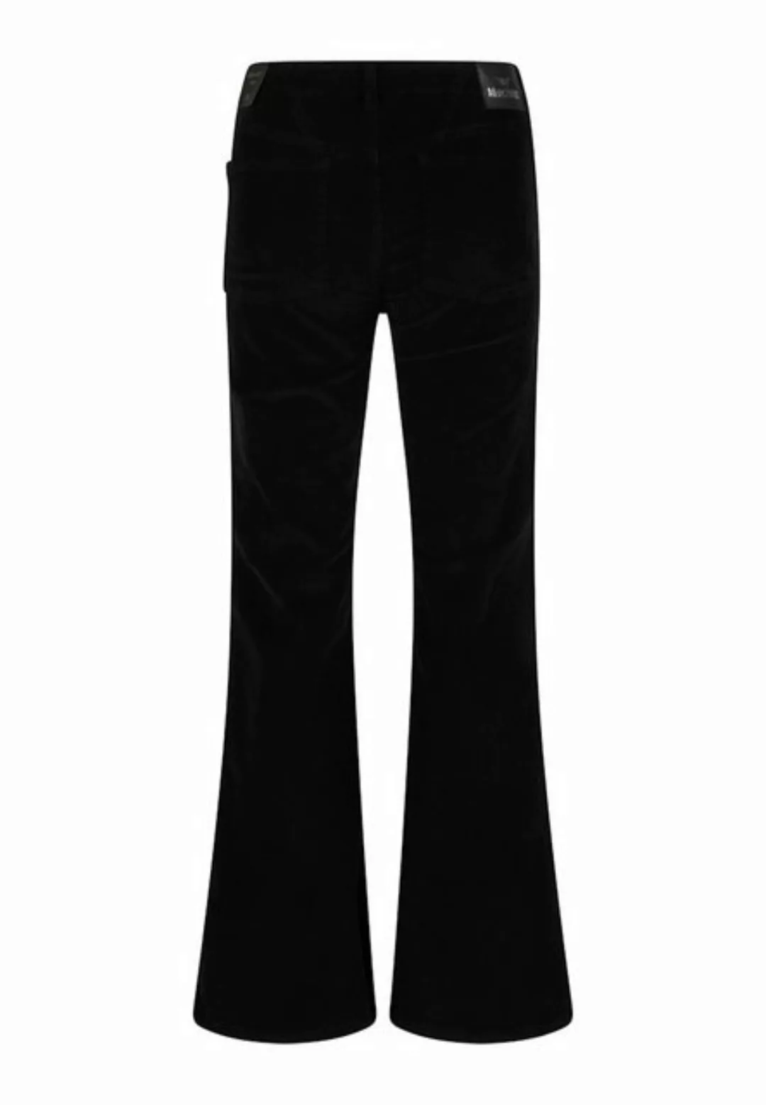 MARC AUREL 2-in-1-Hose Flared Hose aus Cord black günstig online kaufen