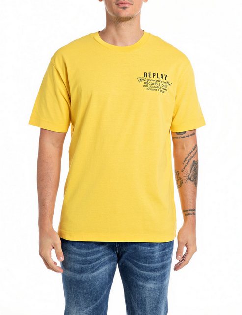 Replay T-Shirt mit Logodruck auf der Rückseite günstig online kaufen