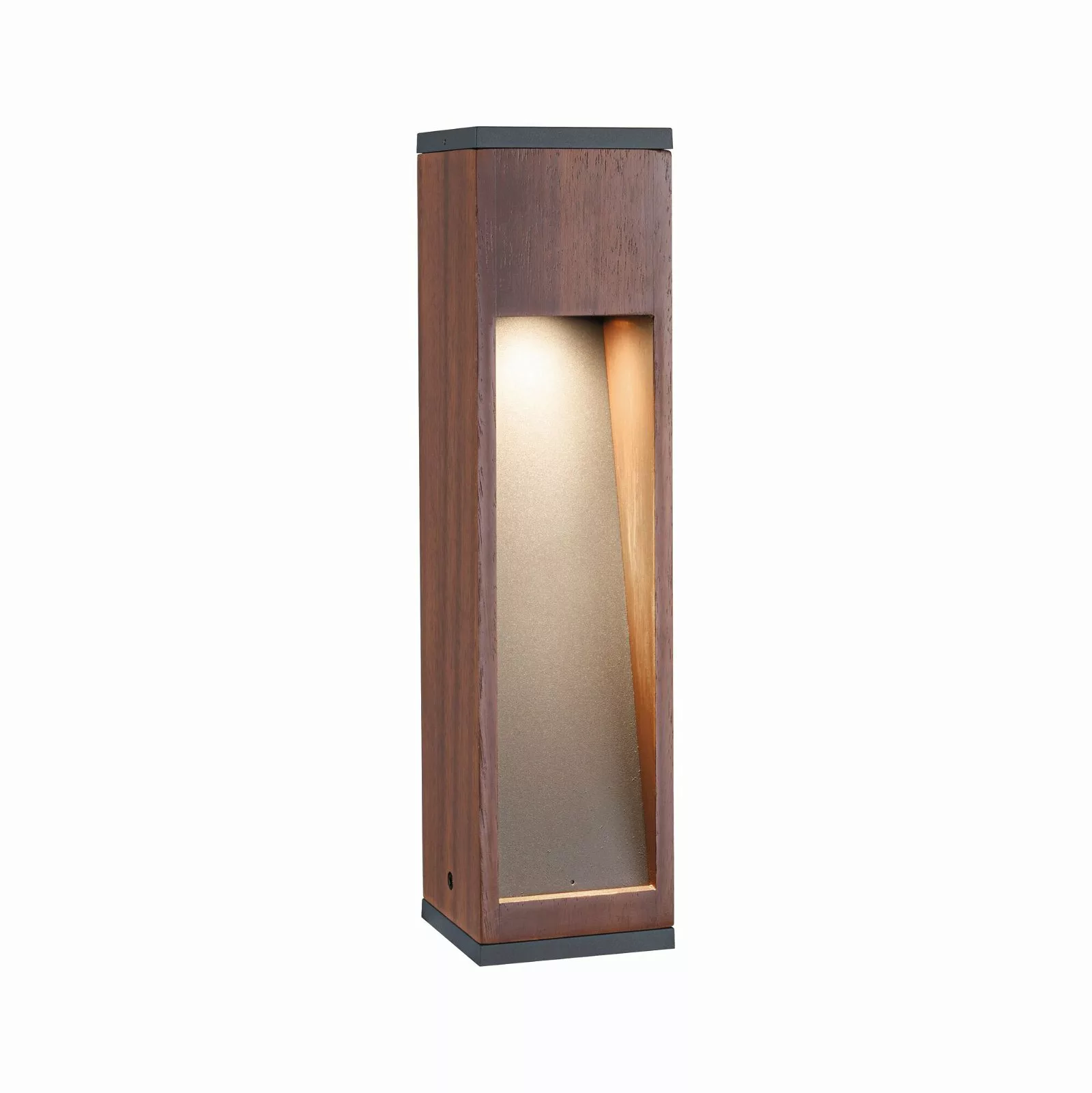 Paulmann Trabia LED-Sockelleuchte Holz, Höhe 40 cm günstig online kaufen
