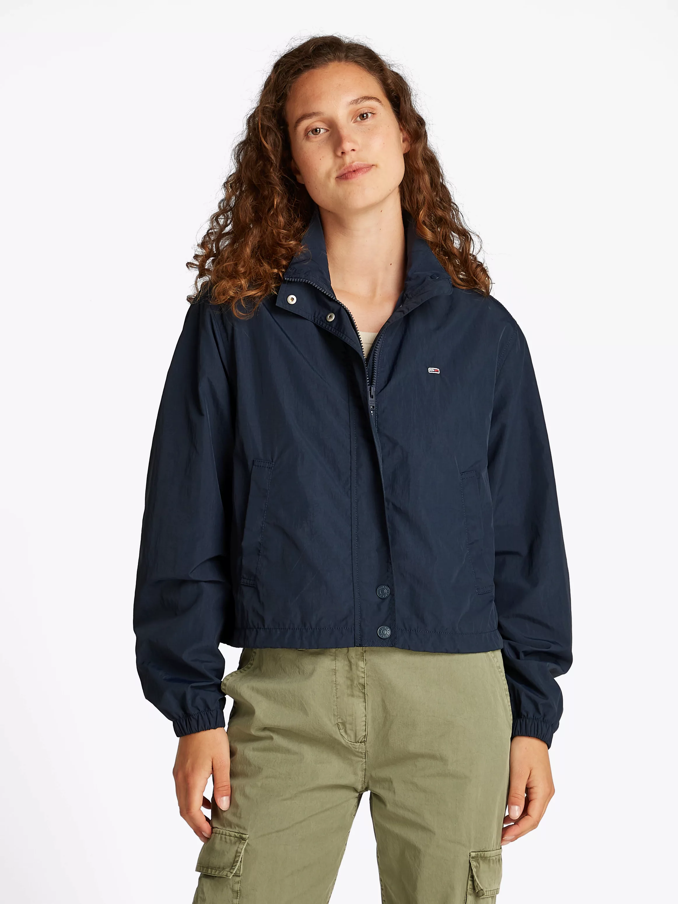 Tommy Jeans Curve Windbreaker "TJW ESSENTIAL JACKET EXT", in Großen Größen günstig online kaufen