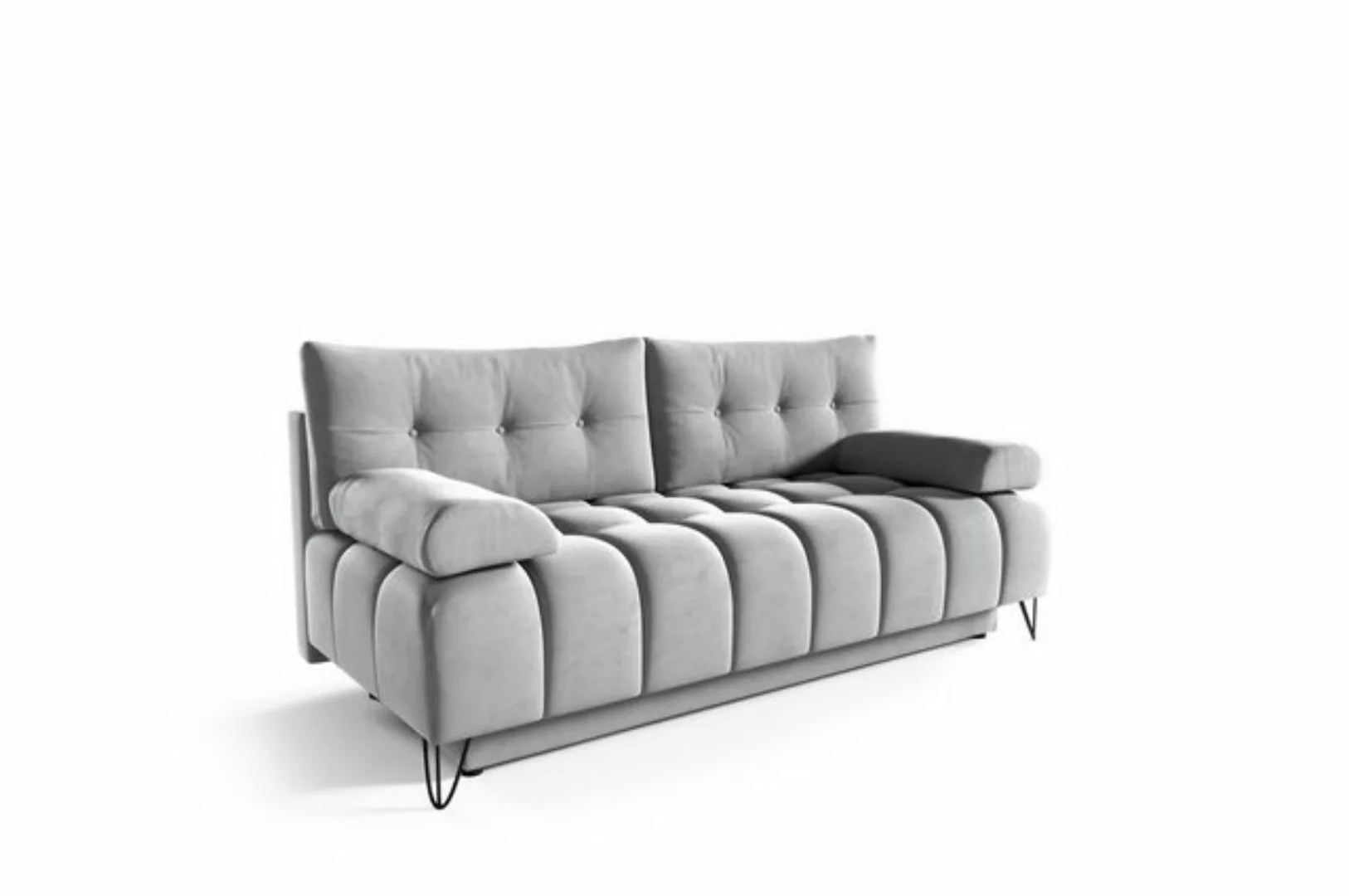 MOEBLO Schlafsofa BRODY, Sofa Couch für Wohnzimmer Polstersofa Sofagarnitur günstig online kaufen