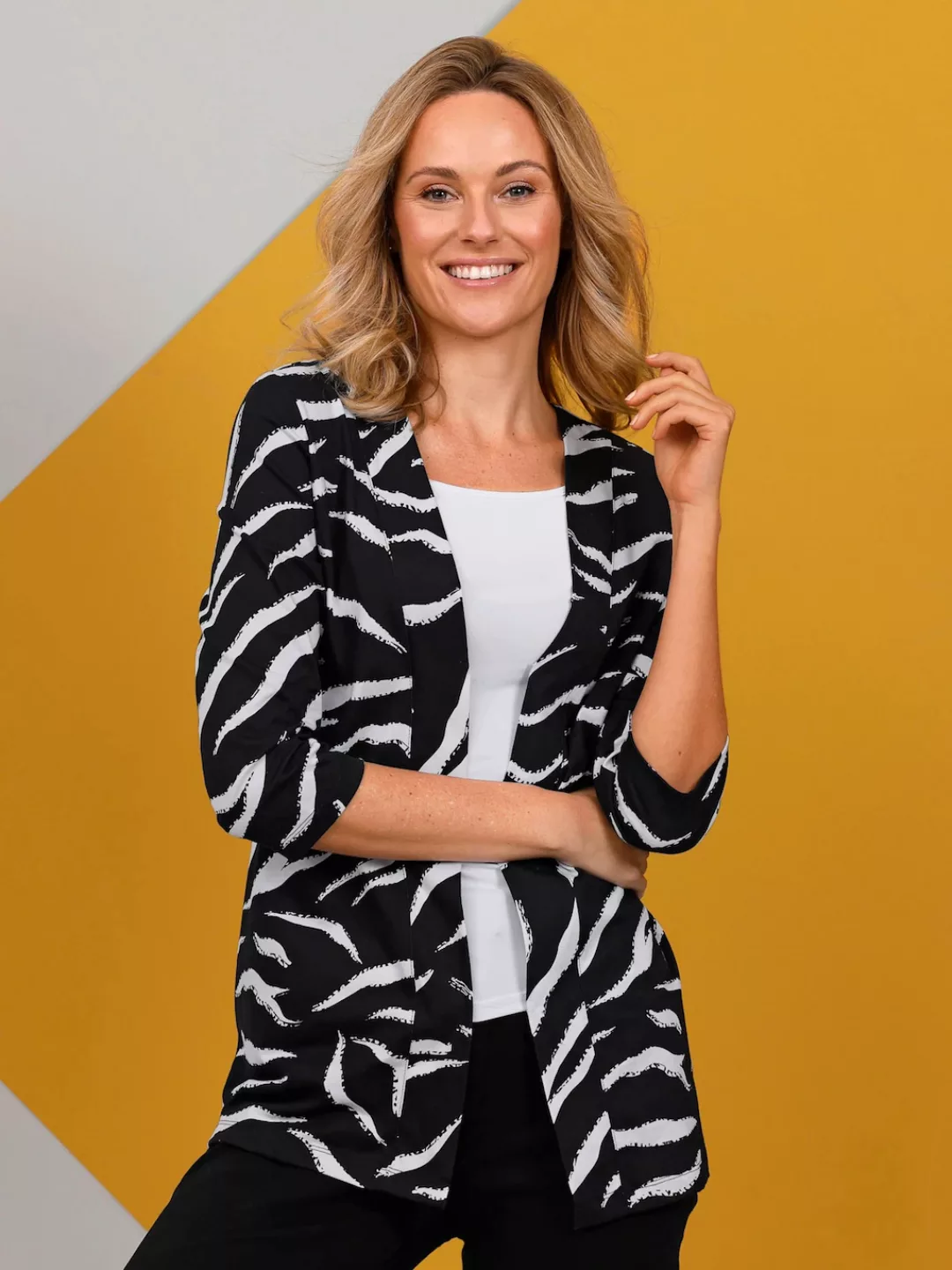 Classic Basics Shirtjacke "Long-Shirtjacke", (1 tlg.) günstig online kaufen