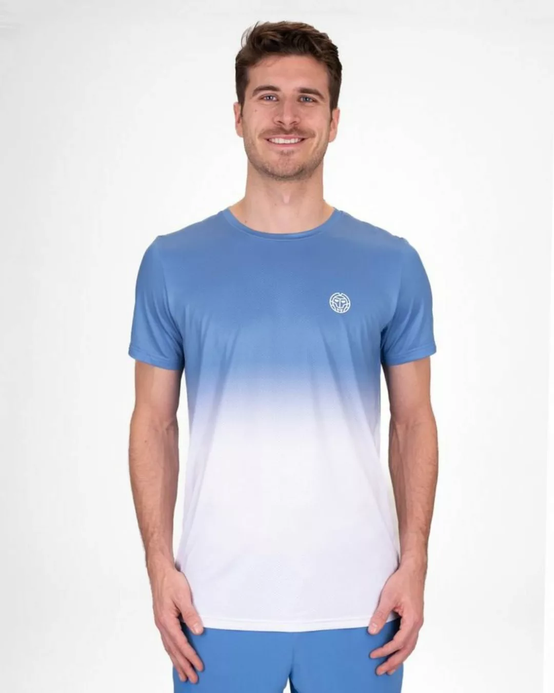 BIDI BADU Tennisshirt Crew Tennisshirt für Herren in blau günstig online kaufen