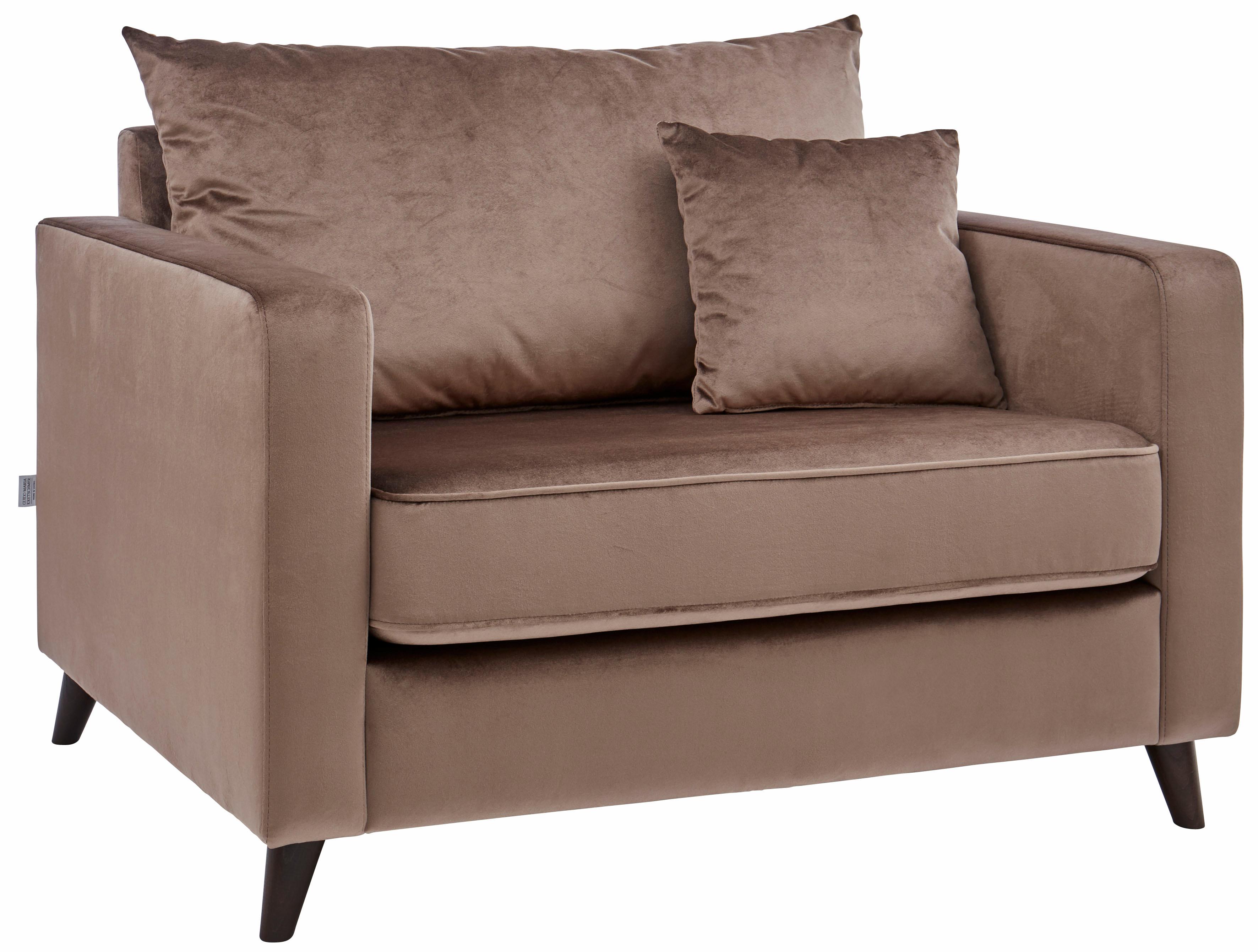 Home affaire Loveseat "Renesse", lose Kissen, Keder an Sitzkissen günstig online kaufen