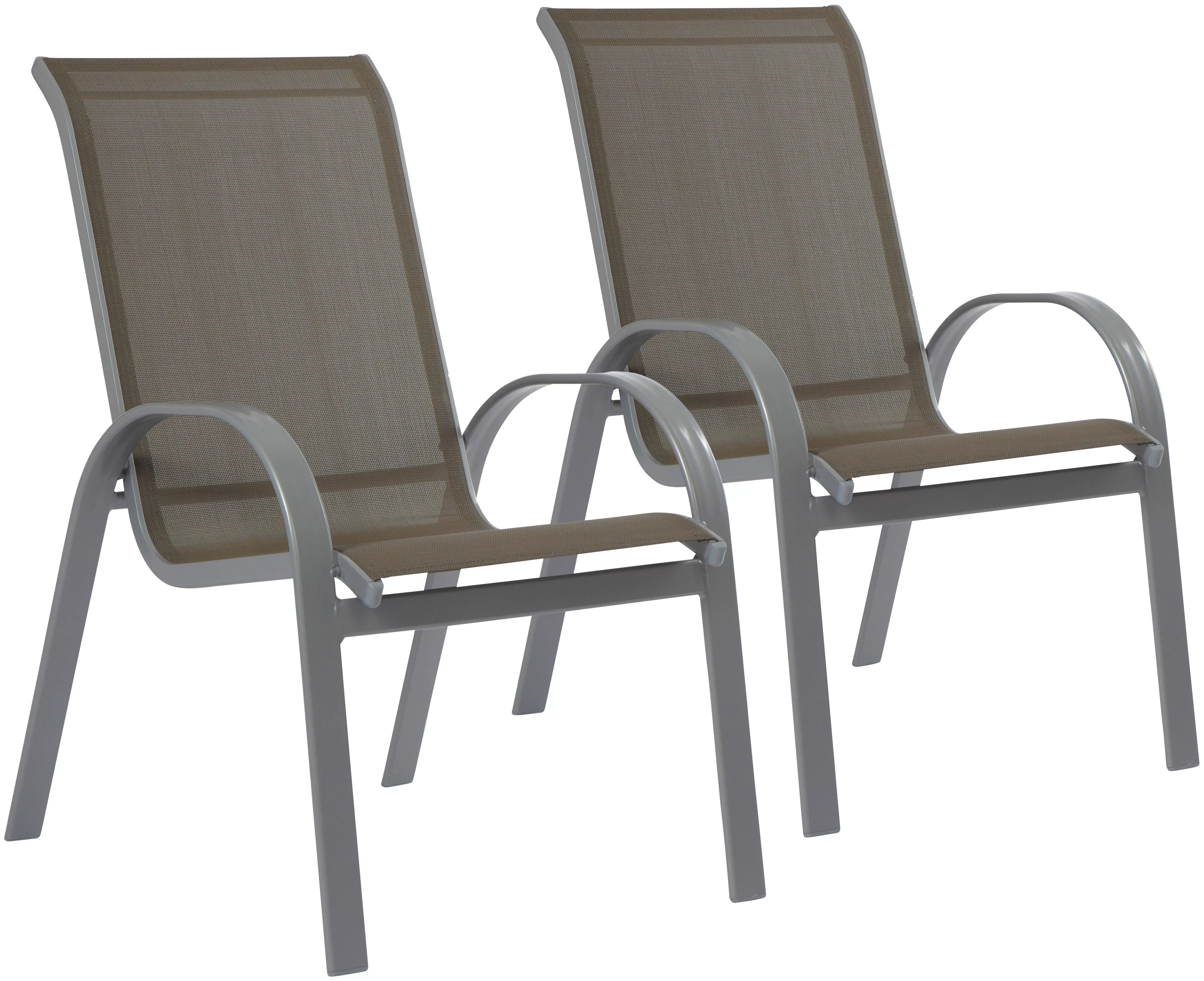 MERXX Garten-Essgruppe "Amalfi", (5 tlg.), 4 Sessel, Tisch ausziehbar 90x12 günstig online kaufen
