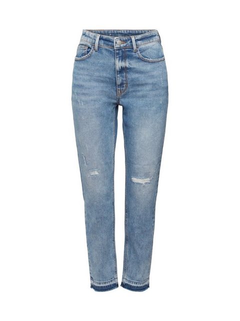 edc by Esprit Slim-fit-Jeans Destroyed-Jeans im Mom-Fit günstig online kaufen