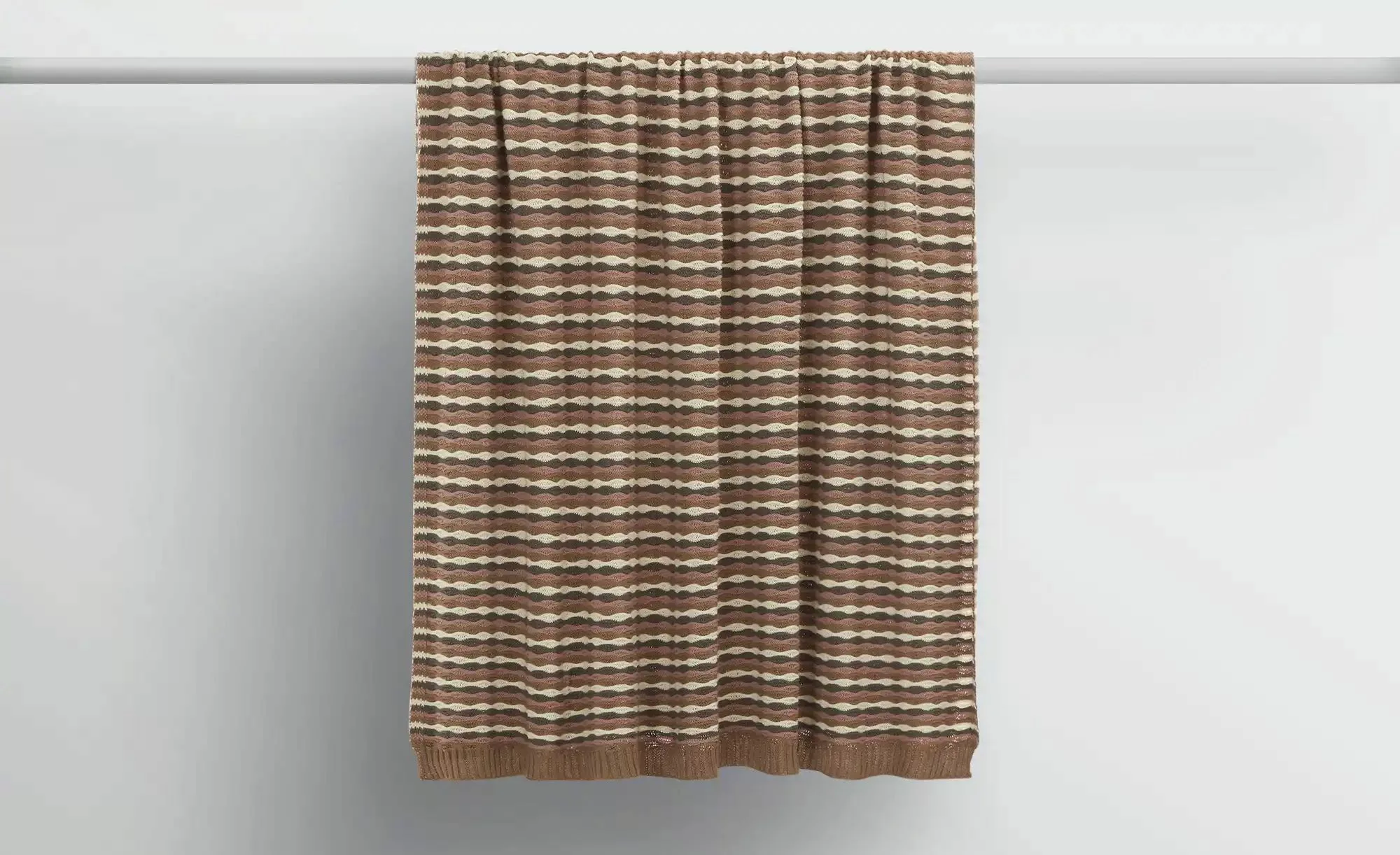 Gray & Jones Wohndecke  Tierra Fuego ¦ braun ¦ 100% Baumwolle ¦ Maße (cm): günstig online kaufen