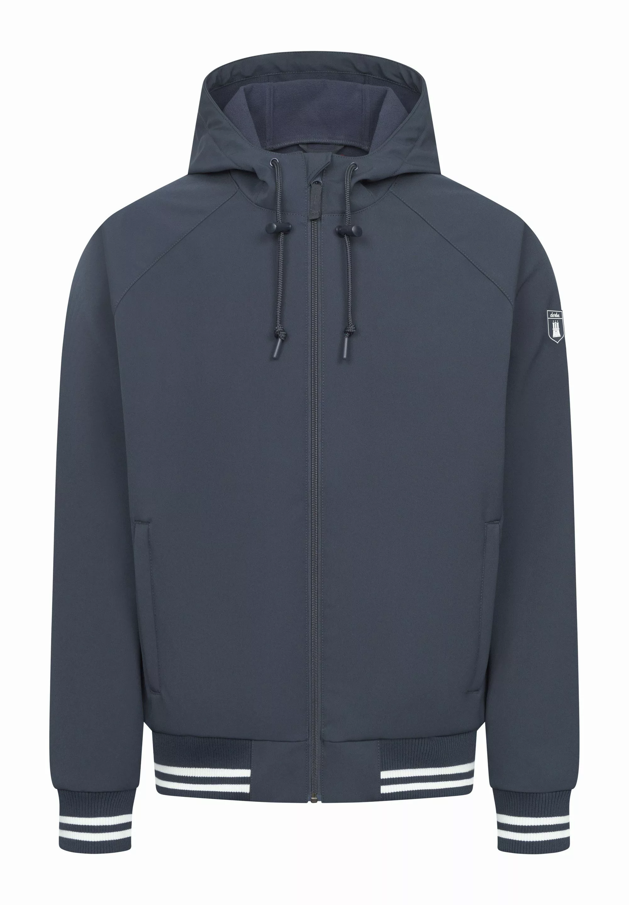 Derbe Softshelljacke Helgoby wasserabweisend, winddicht, Kapuze günstig online kaufen