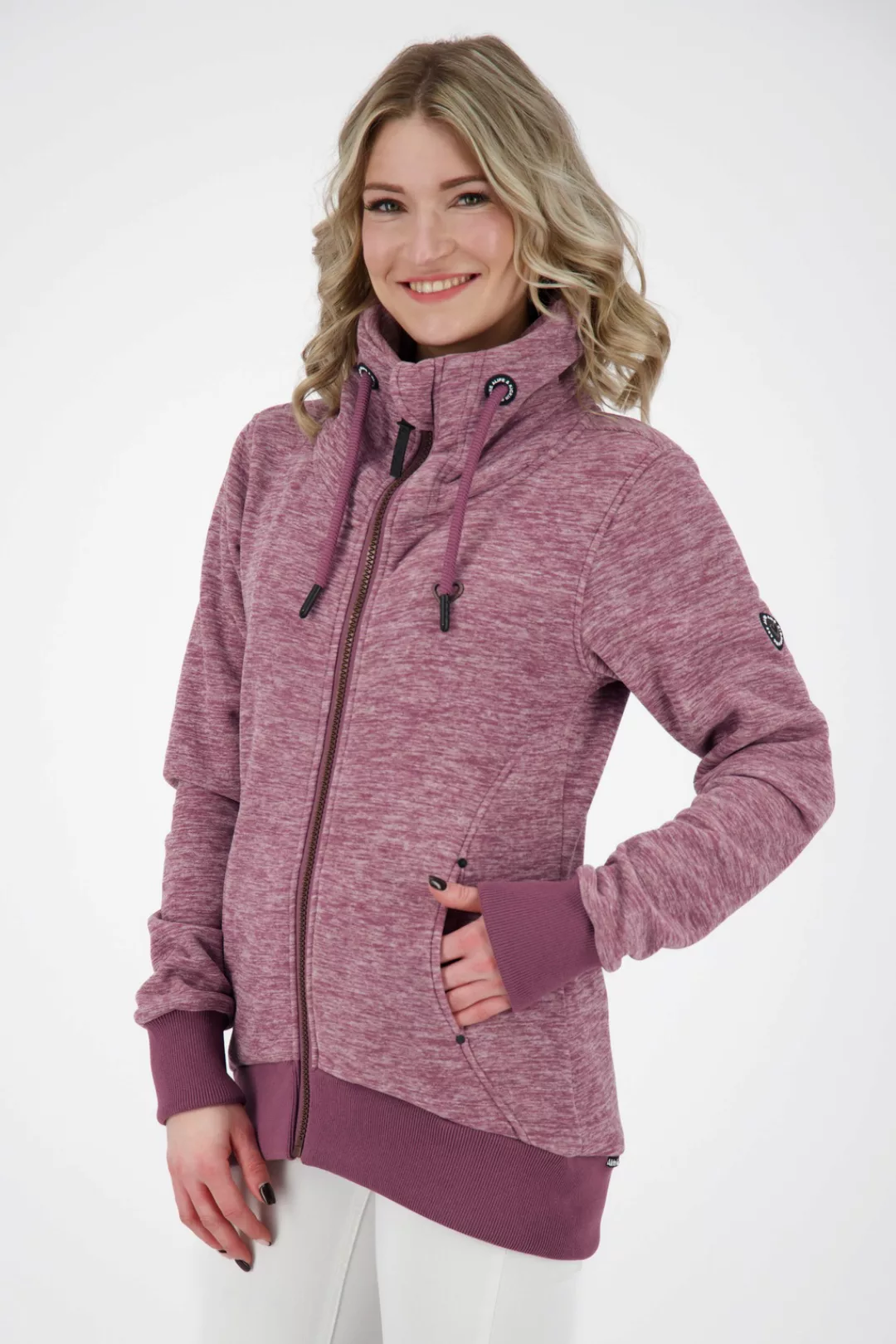 Alife & Kickin Kapuzensweatjacke "VivianAK F Sweatjacket Damen Fleecejacke" günstig online kaufen