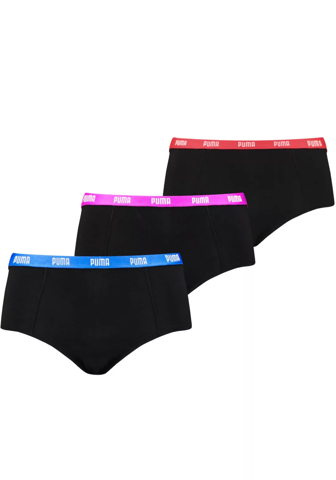 PUMA Minislip, (3 St.), Women Minishort 3-pack günstig online kaufen