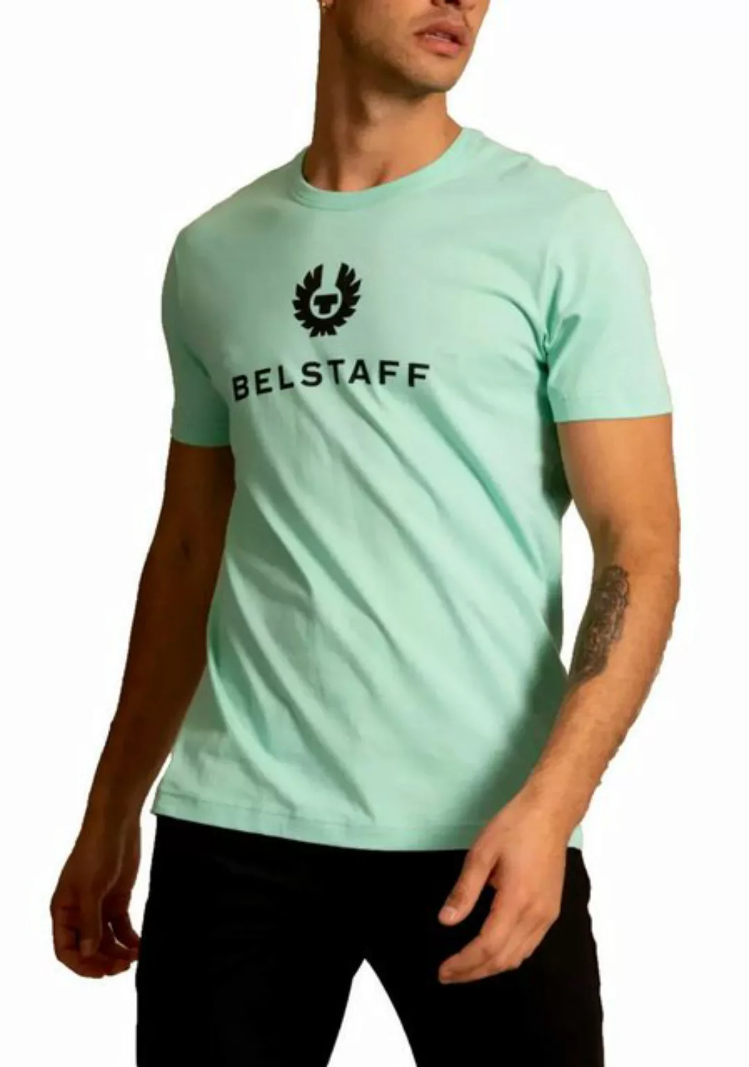 Belstaff T-Shirt Signature T-Shirt Regular Cut Cotton Phoenix Logo Tee Shir günstig online kaufen